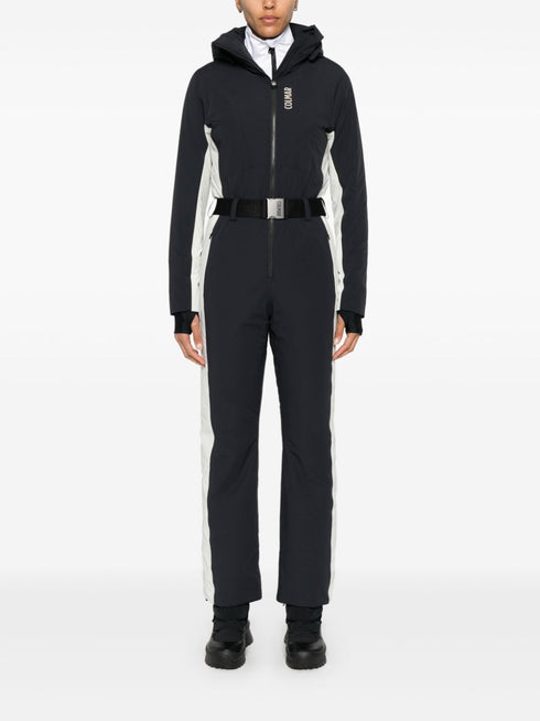 belted ski all-in-one