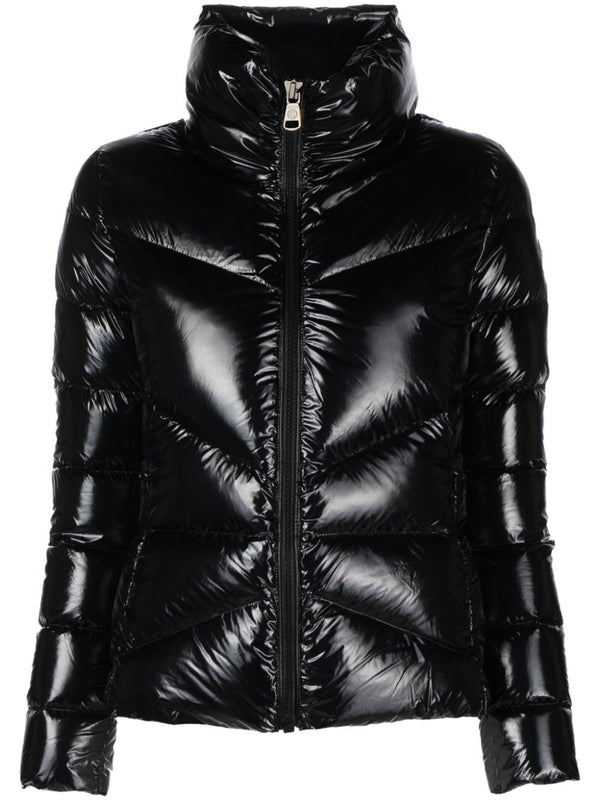 high-neck padded jacket