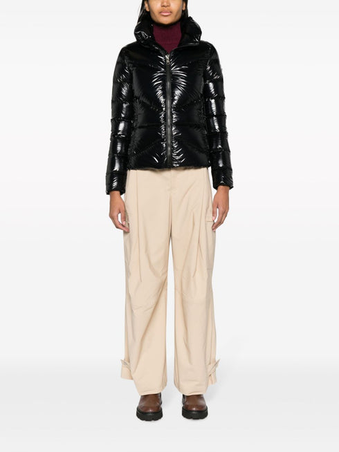 high-neck padded jacket