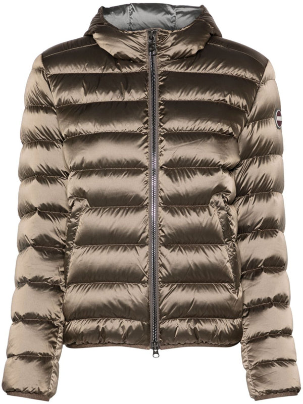 logo-appliqué jacket