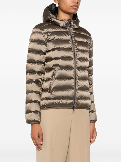 logo-appliqué jacket