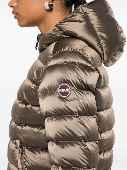 logo-appliqué jacket