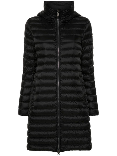 hooded down coat