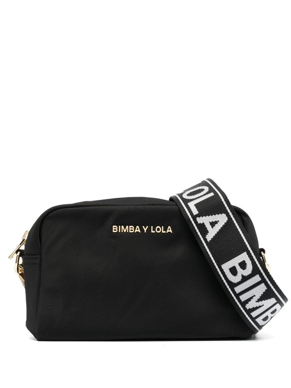 small logo-plaque crossbody bag