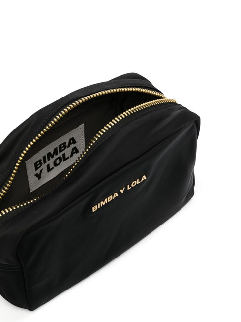 small logo-plaque crossbody bag