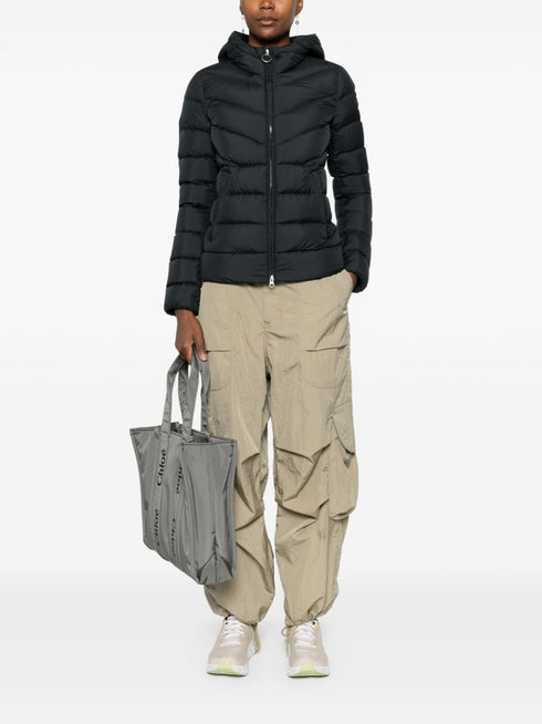 kurtka puchowa z kapturem