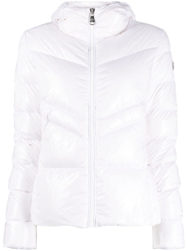 duck down hooded jacket