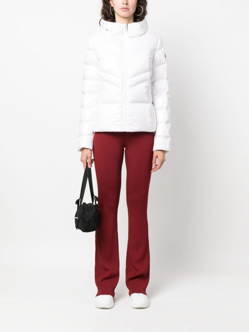 duck down hooded jacket