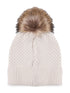 pompom beanie hat