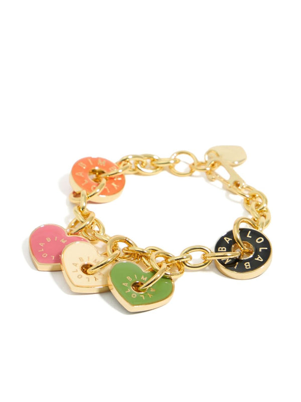 Bimba y Lola Heart-charm Bracelet