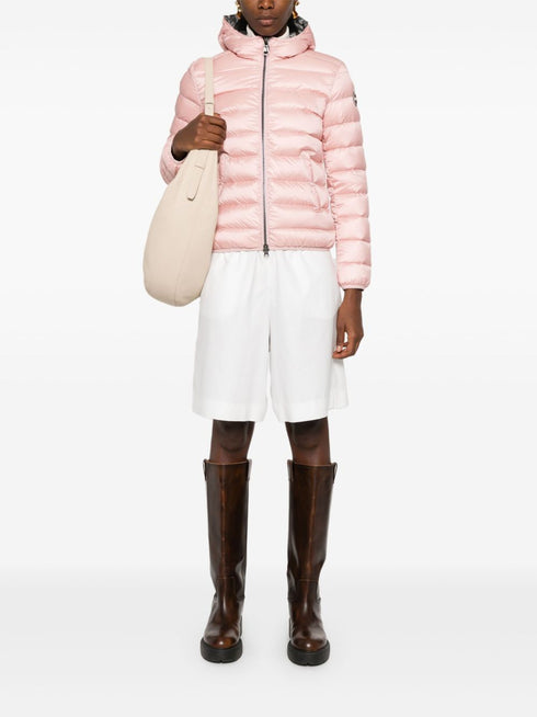 logo-appliqué puffer jacket