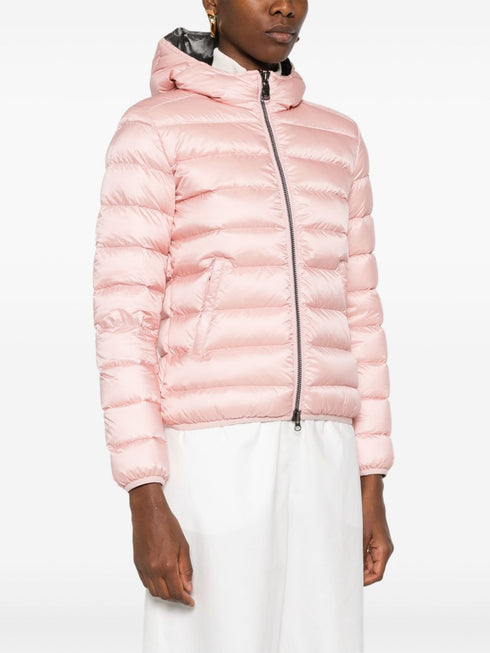 logo-appliqué puffer jacket