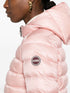 logo-appliqué puffer jacket