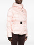 belted ski jacket