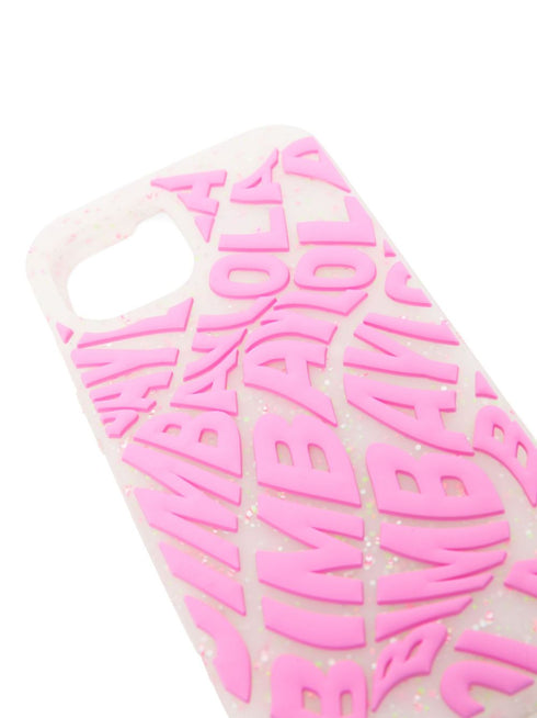 logo-embossed iPhone 14 case