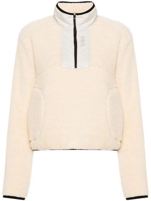 teddy-effect thermal sweatshirt