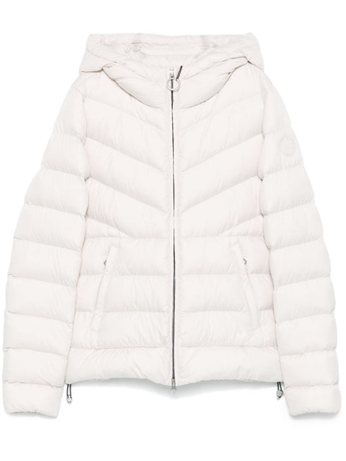 hooded puffer jacket