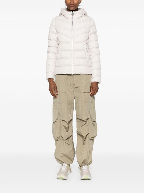 hooded puffer jacket