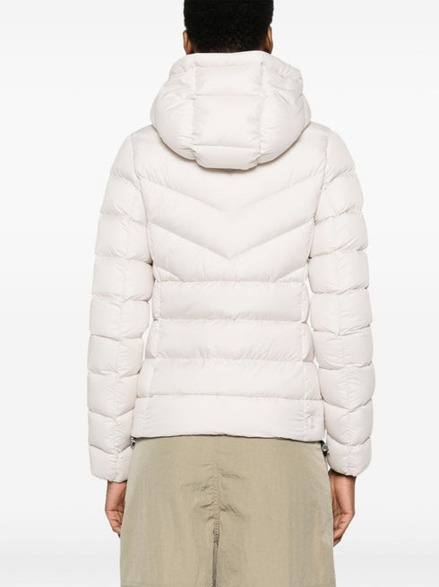 hooded puffer jacket