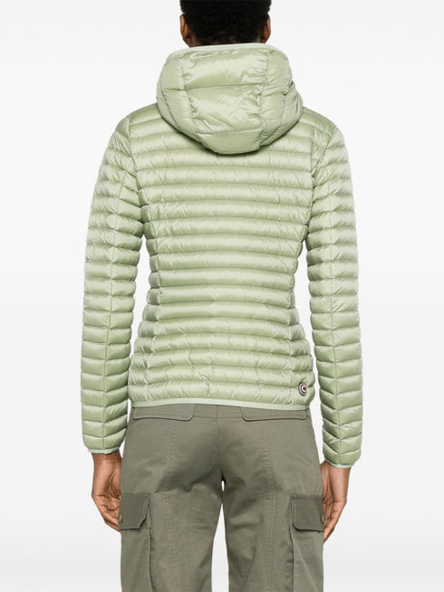 hooded puffer jacket