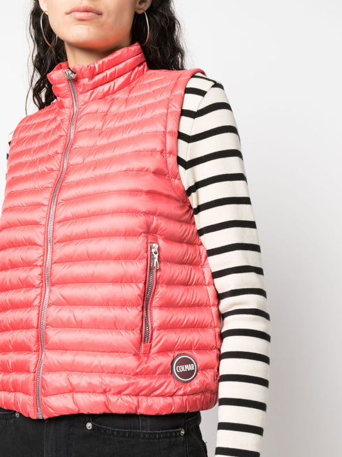 padded down gilet