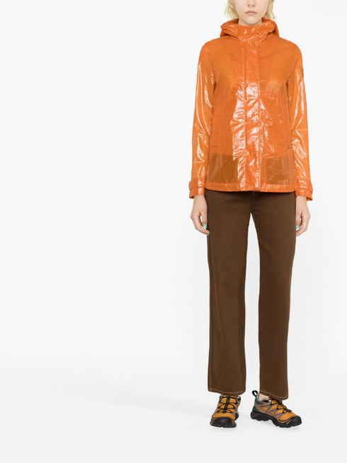 kurtka z naszywką z logo o wysokim połysku