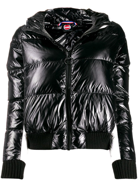 two tone puffier jacket