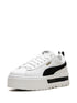 Mayze "White/Black" sneakers