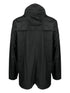 Rains Drawstring-hooded Buttoned Rain Jacket