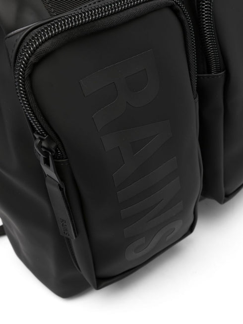 Rains Logo-print Multi-pocket Backpack