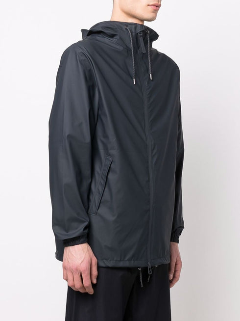 Kurtka z kapturem ściągana sznurkiem