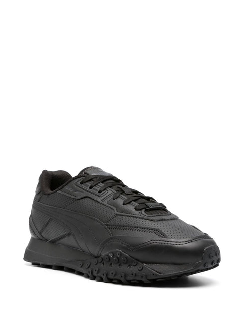 Blacktop Rider faux-leather sneakers