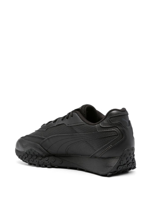 Blacktop Rider faux-leather sneakers