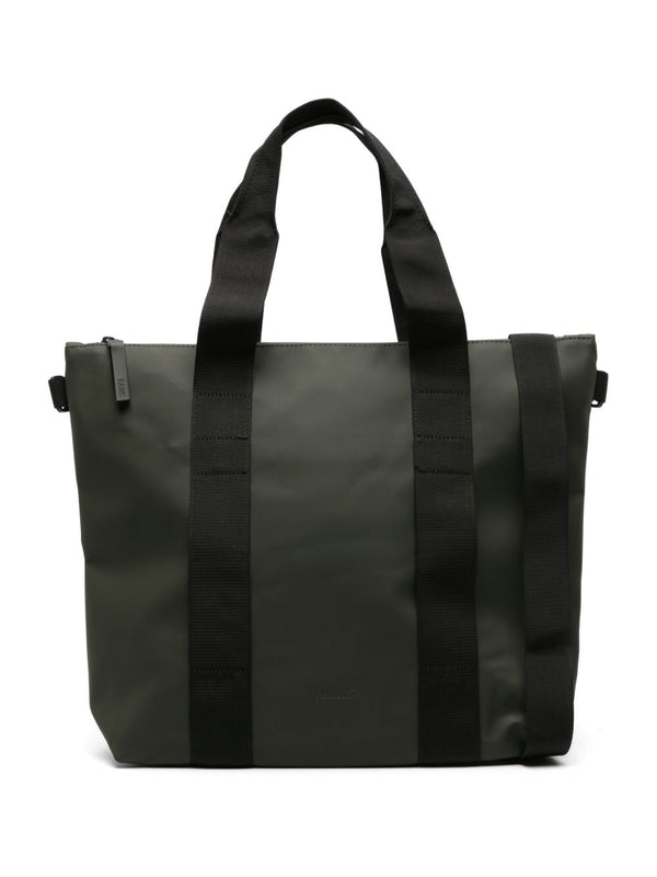 Logo-debossed tote bag