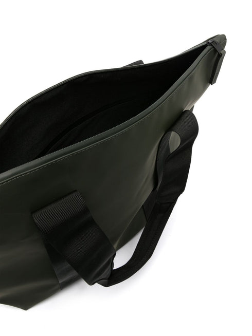 Logo-debossed tote bag