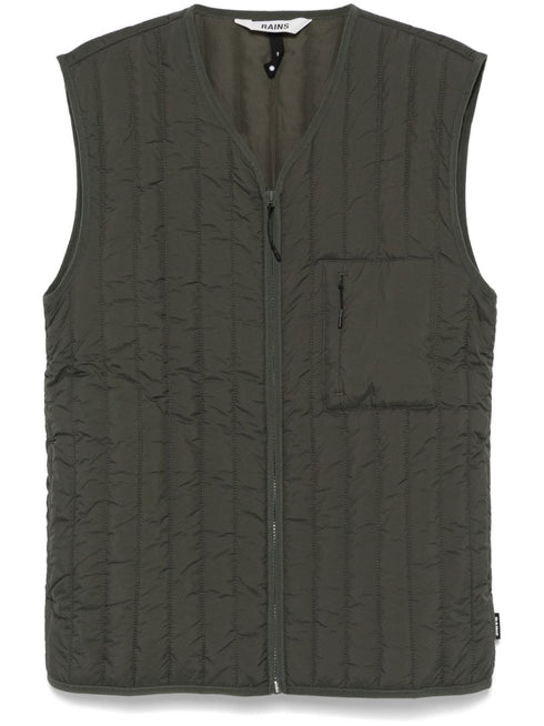 quilted gilet