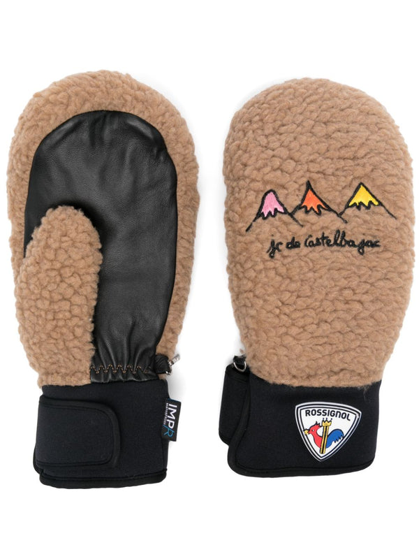 x Jean-Charles de Castelbajac Pilot Mittens