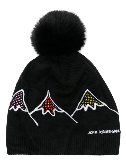 x Czapka beanie JCC zdobiona kryształkami