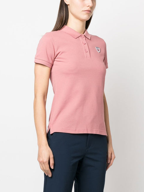 koszulka polo z aplikacją z logo