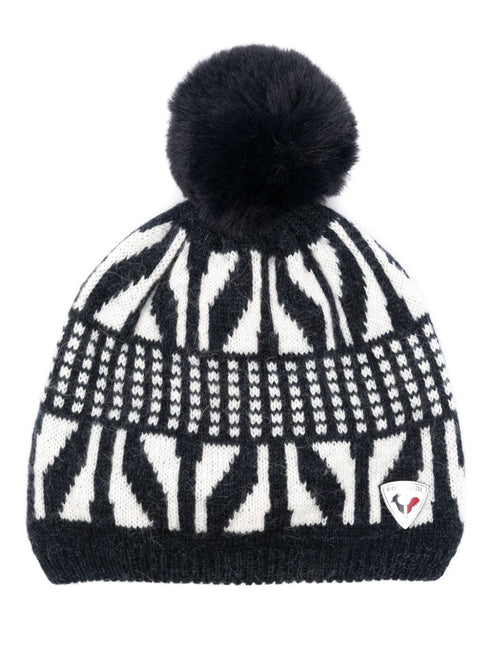 Keya intarsia-knit beanie