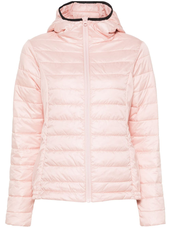 hooded insulated jacket