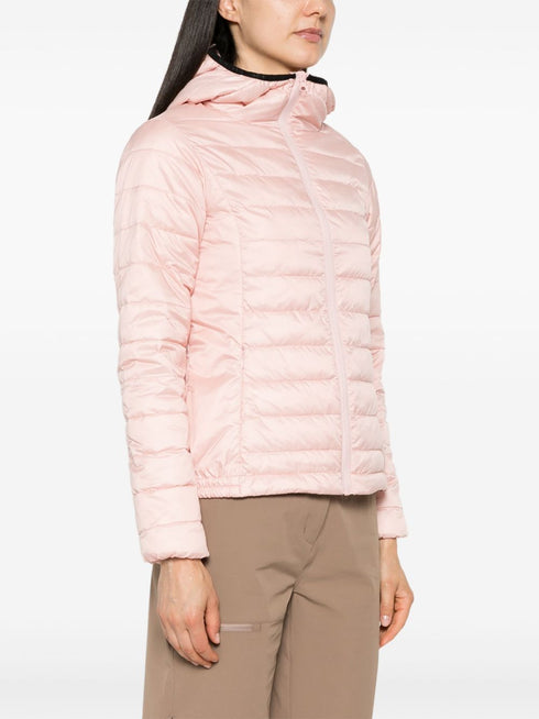 hooded insulated jacket