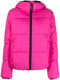 Puffy hooded jacket