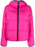 Puffy hooded jacket