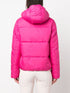 Puffy hooded jacket
