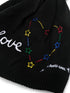 logo-embroidered embellished beanie