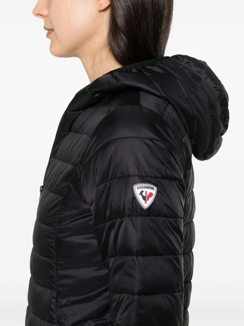 hooded insulated jacket