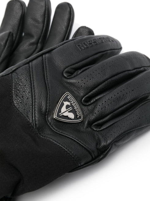 Elite leather ski gloves