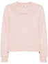 logo-embroidered sweatshirt