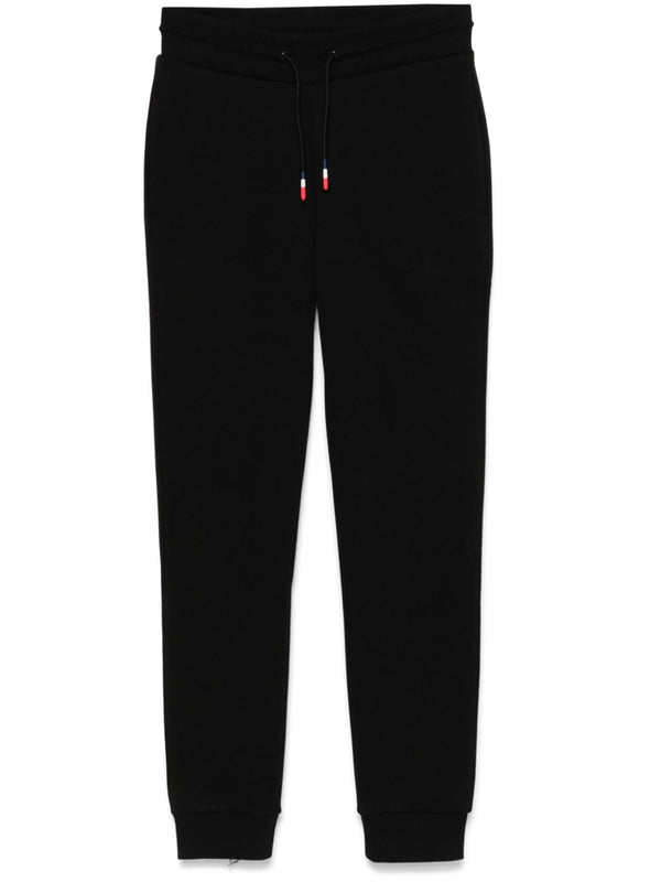logo-patch fleece trousers